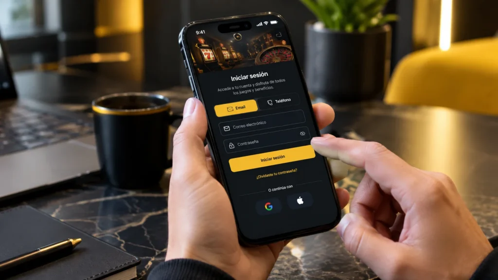 ¿Cómo entrar en Mi Casino cuenta desde móvil?