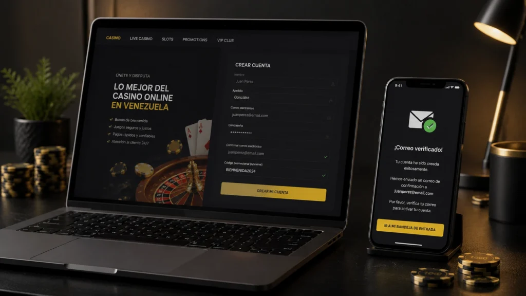 ¿Cómo registrarse en MiСasino.com?